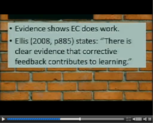 Screen shot of Chris Smith's slides: Ellis' quote